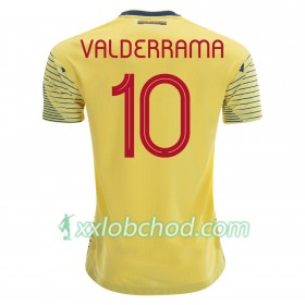 Fotbalové dresy Kolumbie Carlos Valderrama 10 Domácí Dres Copa América 2019 Krátký Rukáv